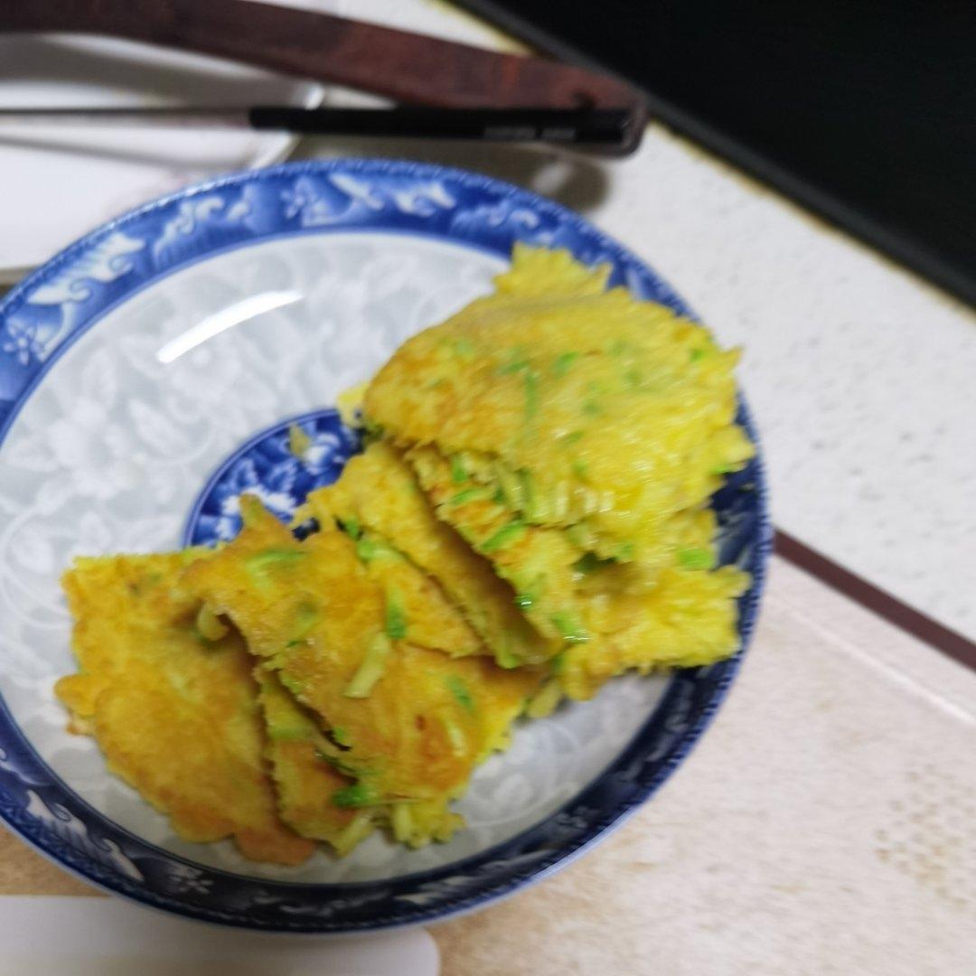 西葫芦鸡蛋饼