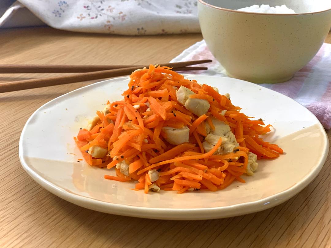 减脂版 胡萝卜鸡胸肉