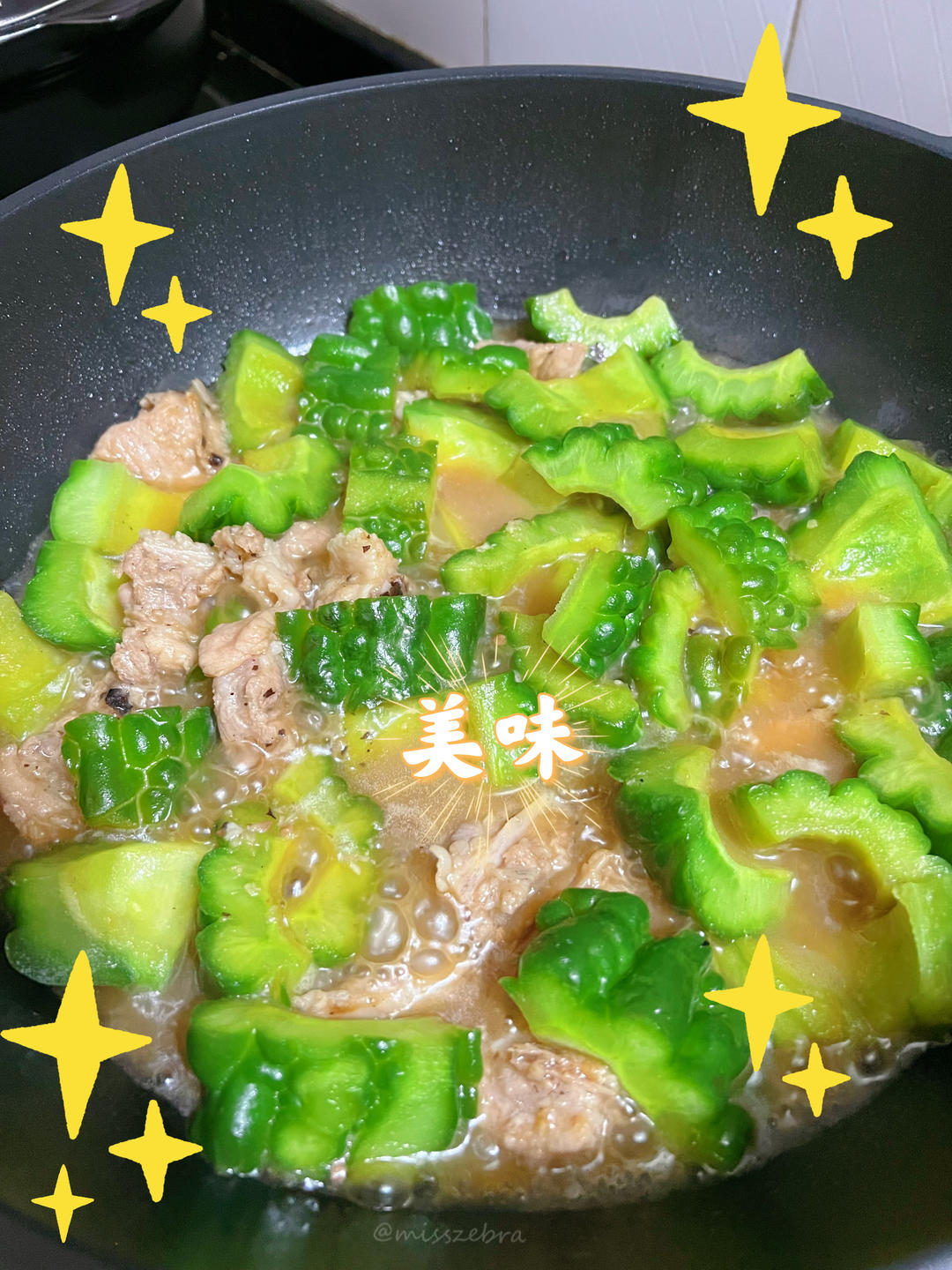 最好吃的苦瓜焖排骨