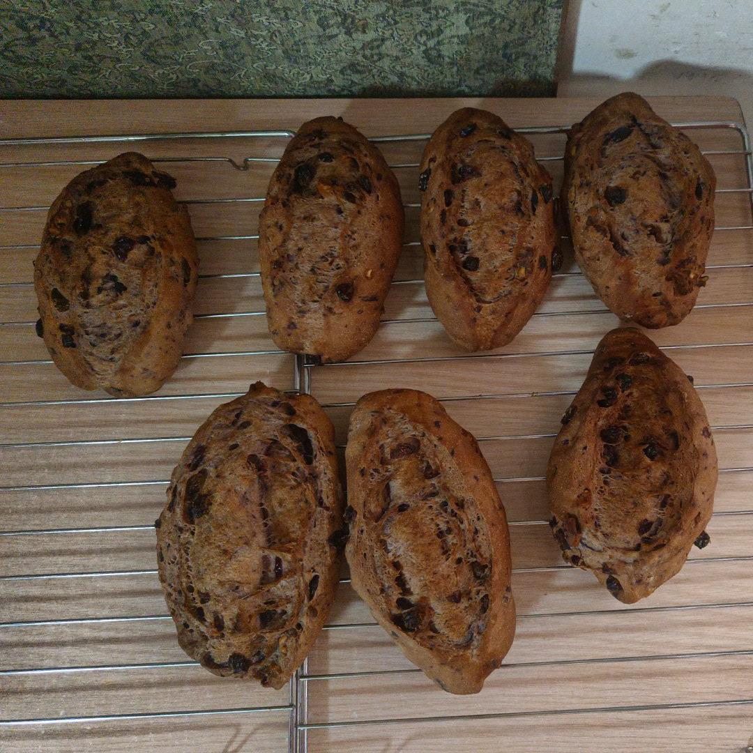 蓝莓坚果全麦软欧包~低油低糖