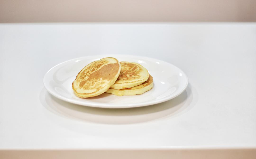 原味松饼Pancake。