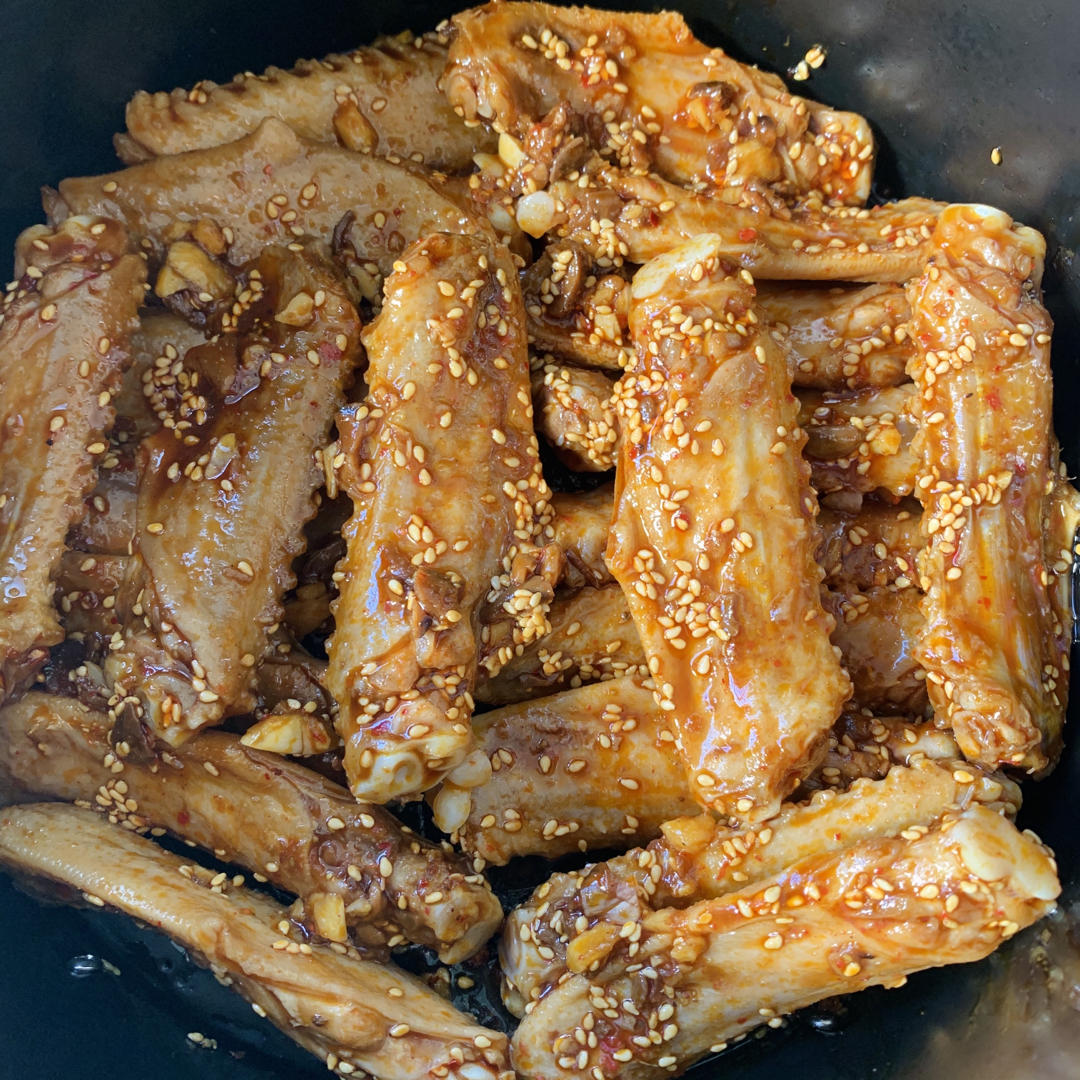 千纸鹤l做的空气炸锅烤鸭翅