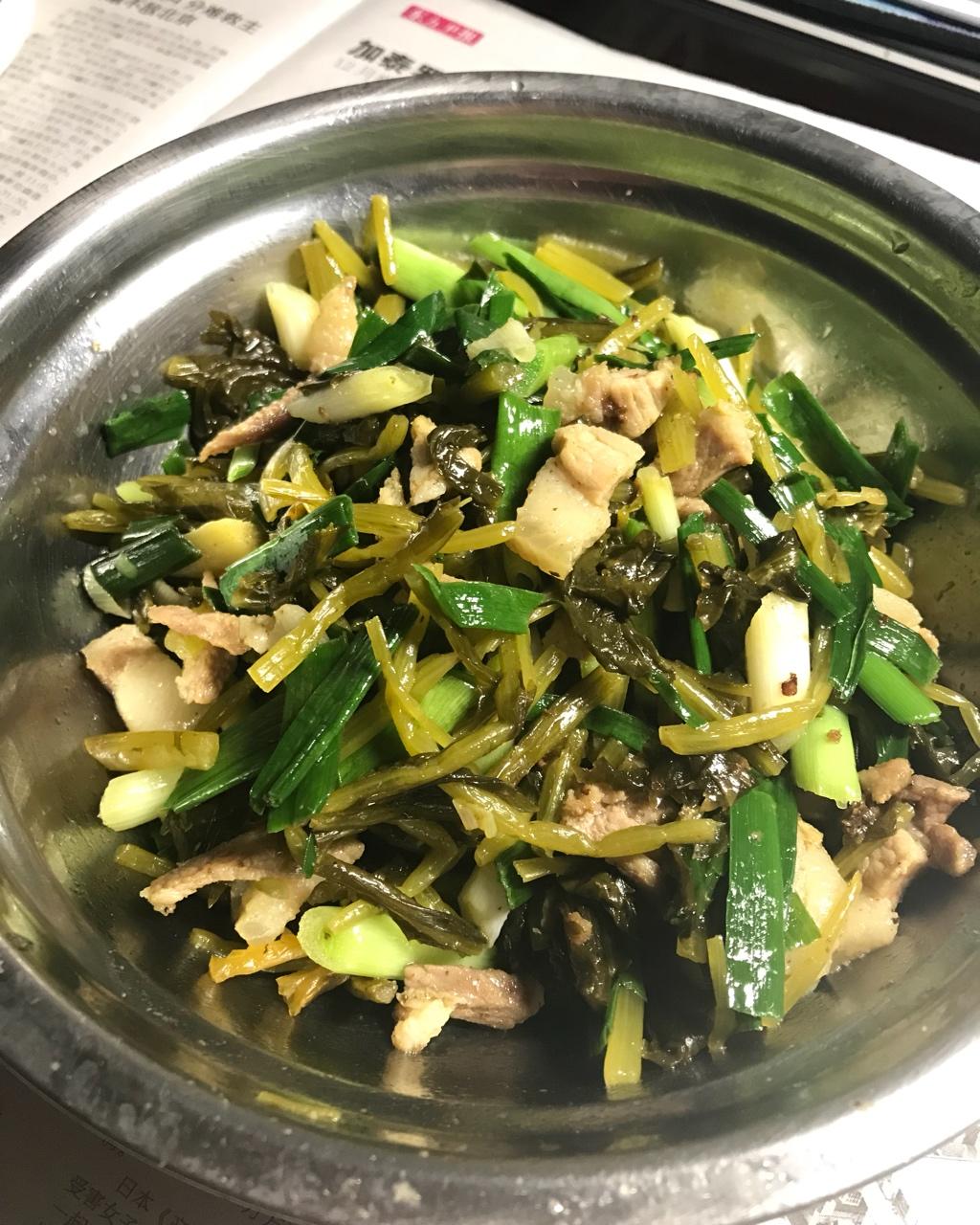 酸菜肉丝