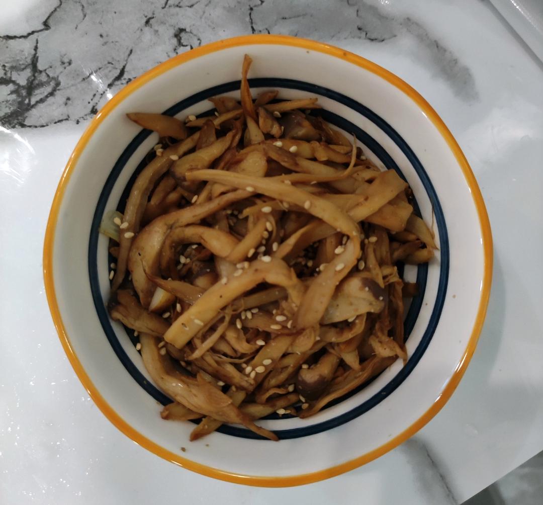 越嚼越香‼️比肉还要好吃👉干煸孜然杏鲍菇