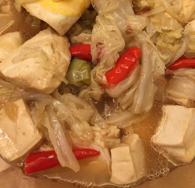 白菜炖豆腐