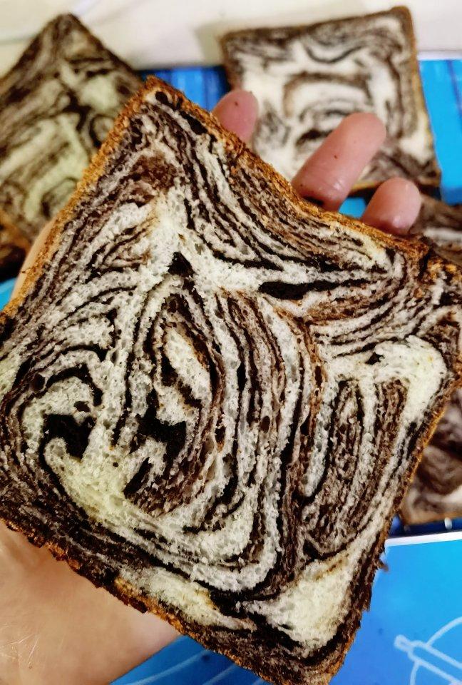 巧克力吐司面包（爸爸糖手工吐司同款）