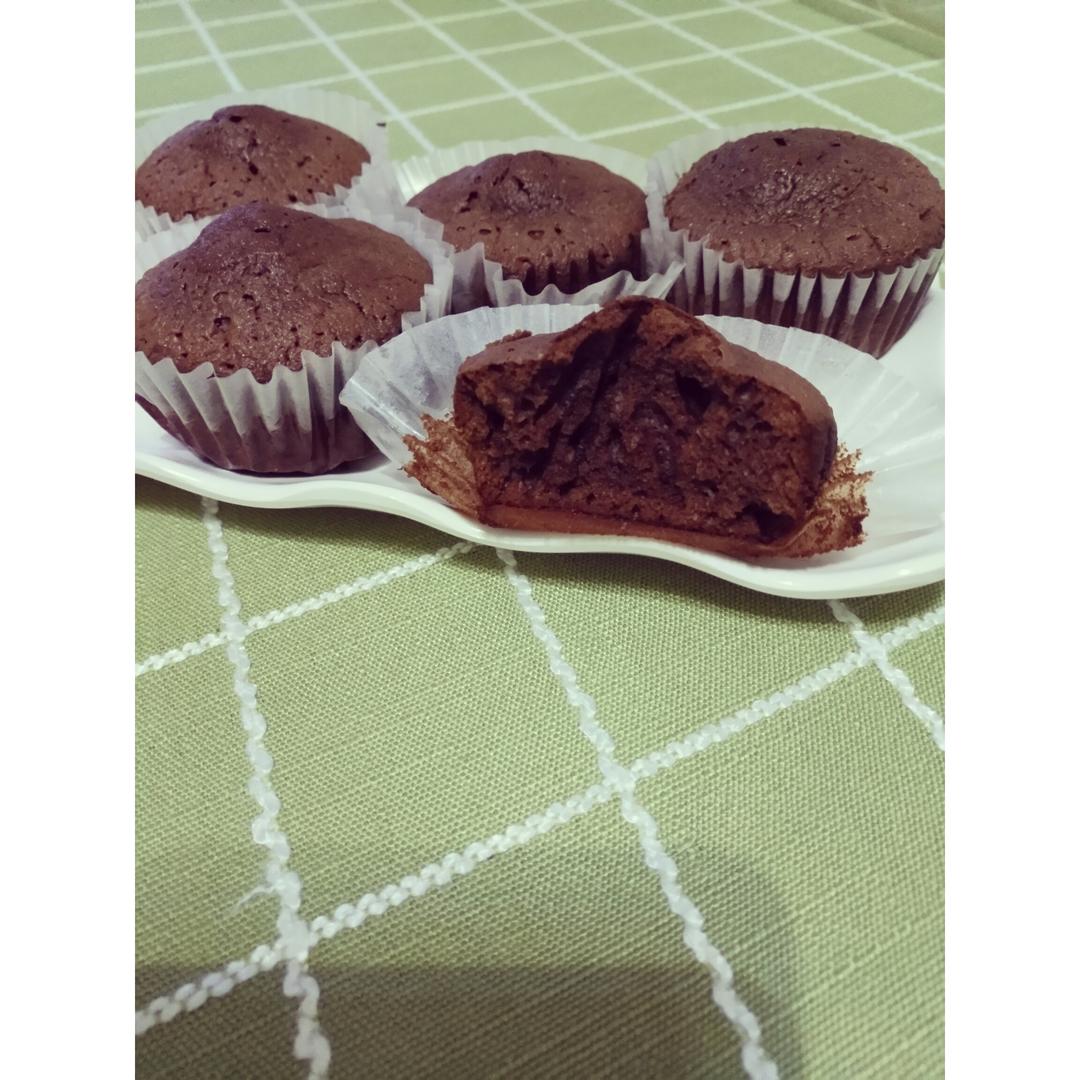 布朗尼杯子蛋糕