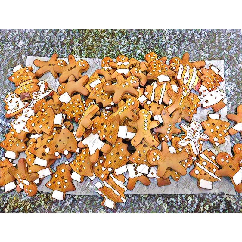 【圣诞】法式姜饼人饼干~姜糖饼干