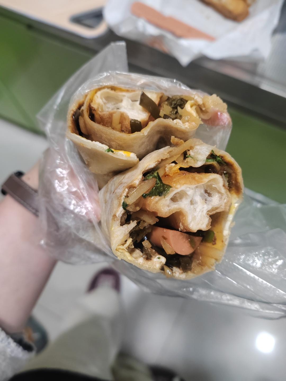 白面煎饼（老南京口味煎饼包油条）