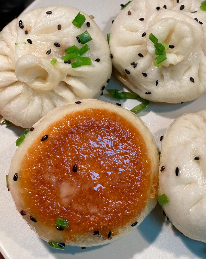 新766做的生煎包后附水煎包做法