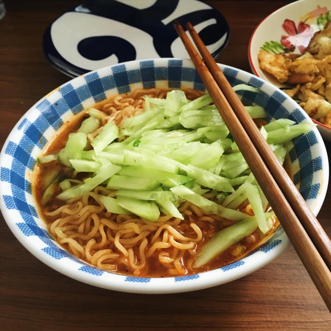 电影《喜欢你》金城武的完美泡面