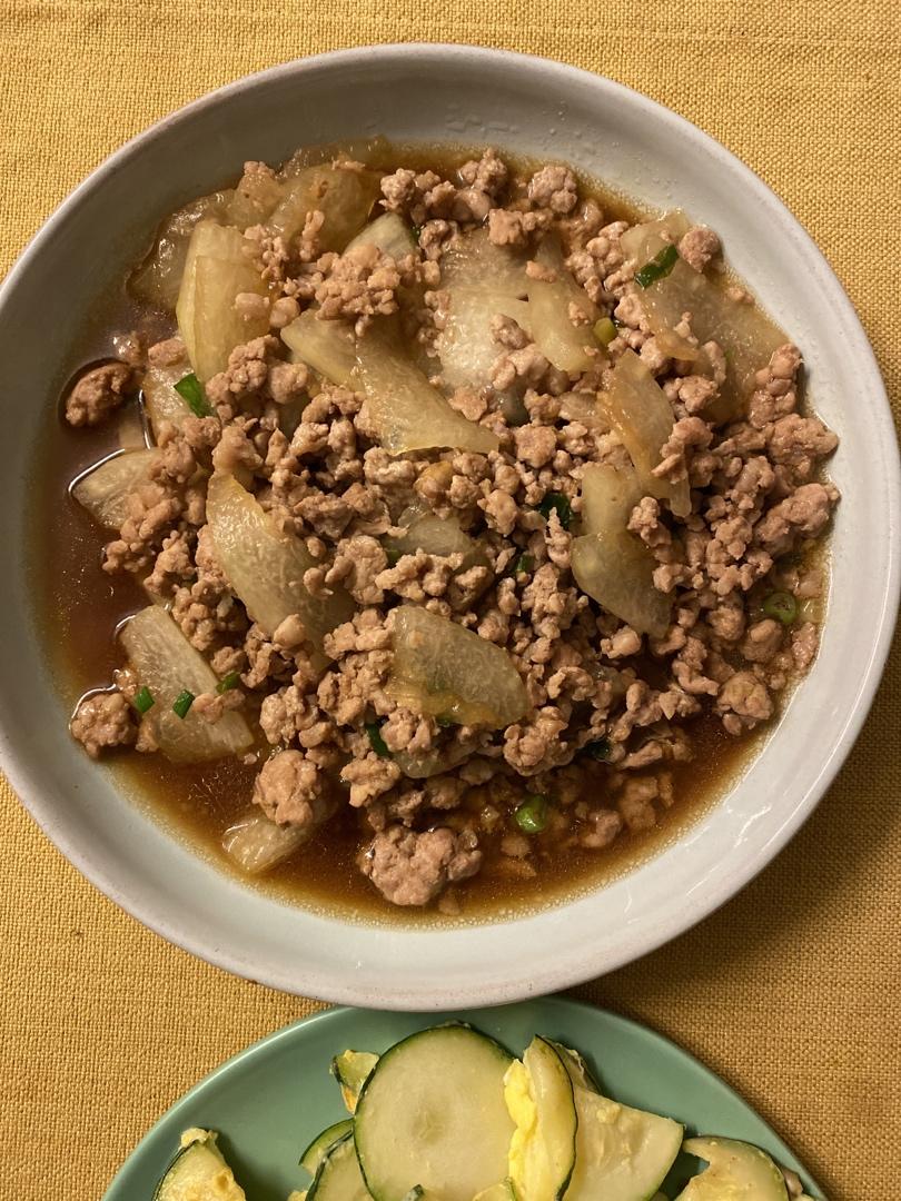 肉末炒冬瓜(超下饭)