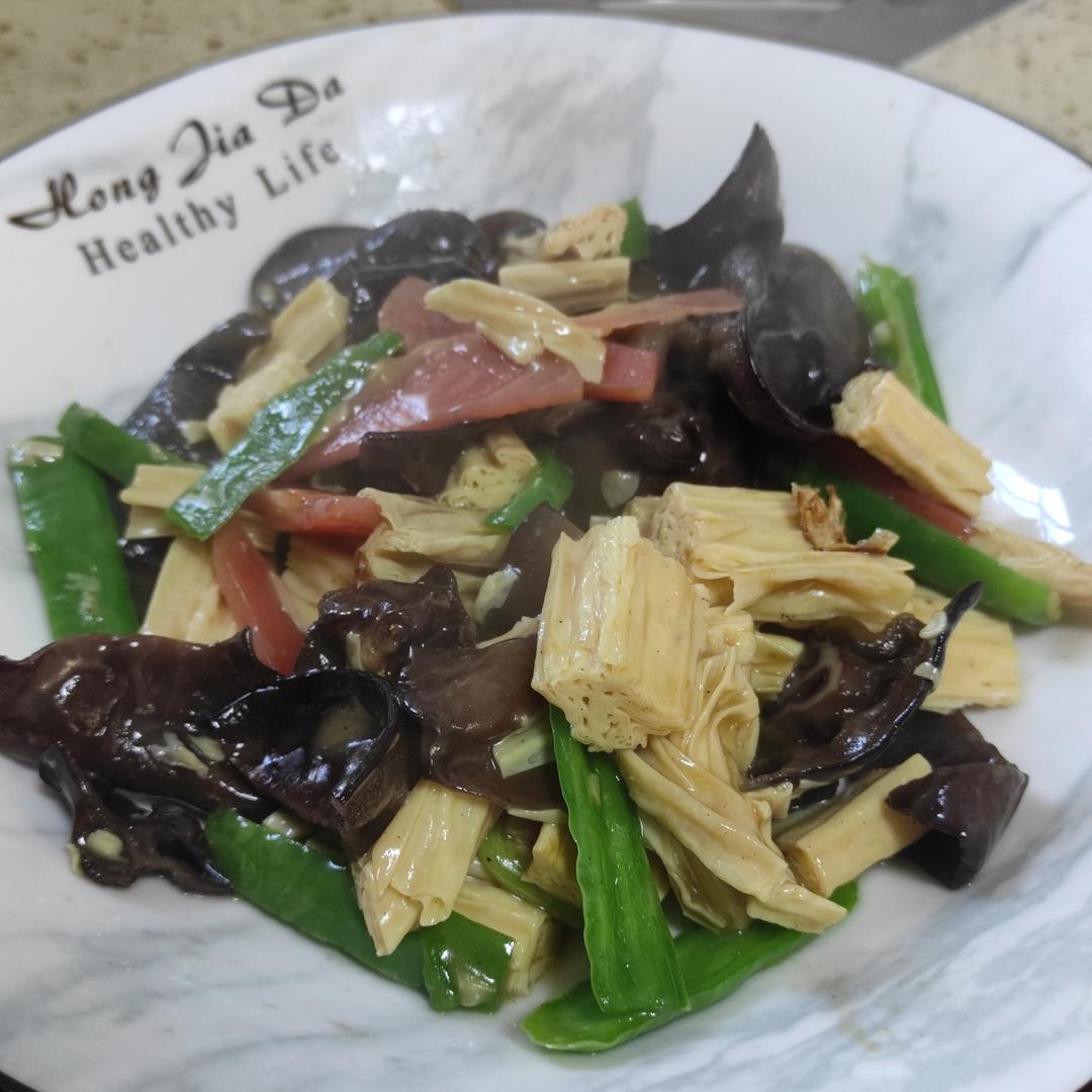比肉还好吃的烧腐竹