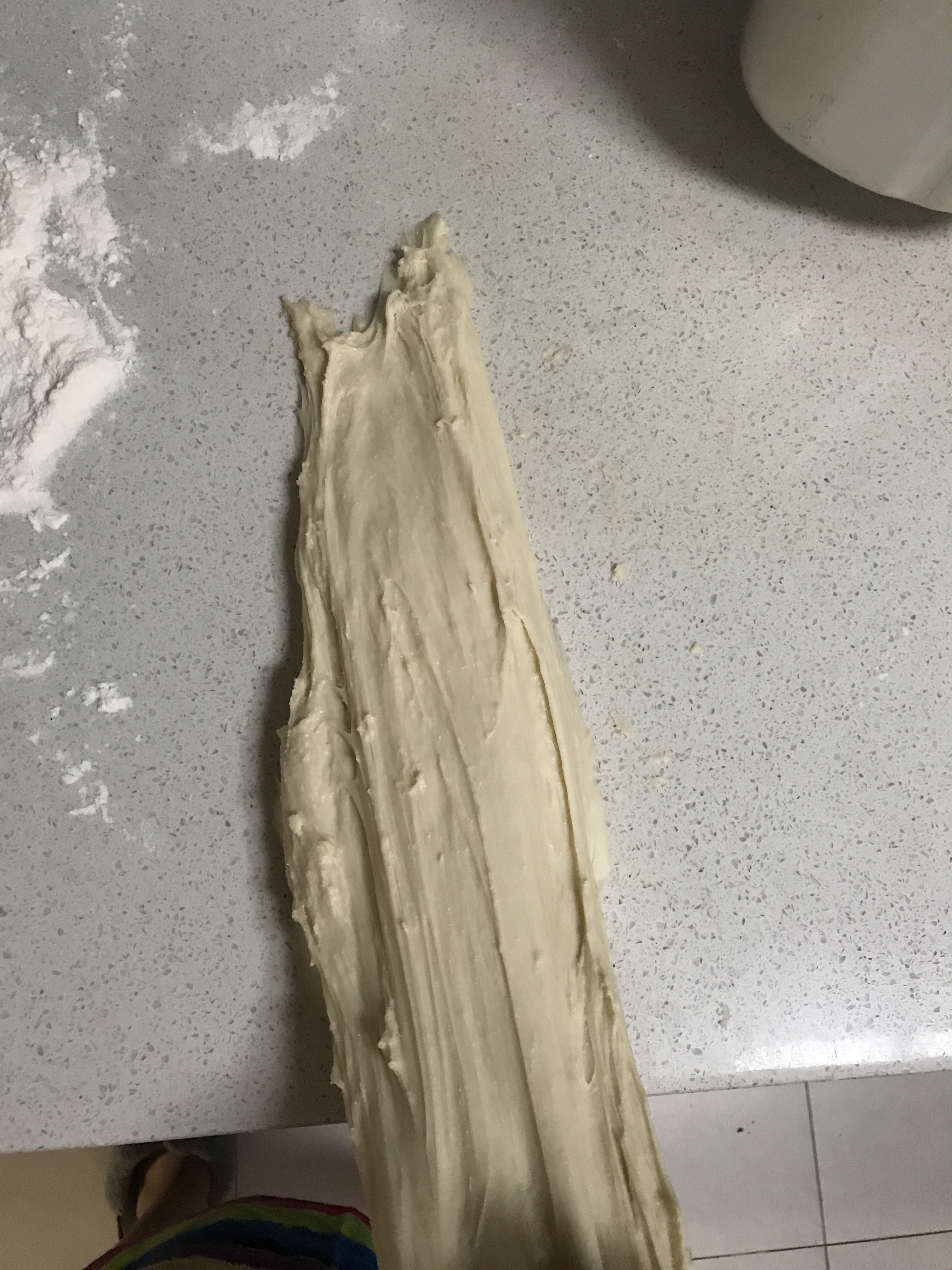 十五分钟快速出膜，快手制作拉丝面包的做法 步骤7