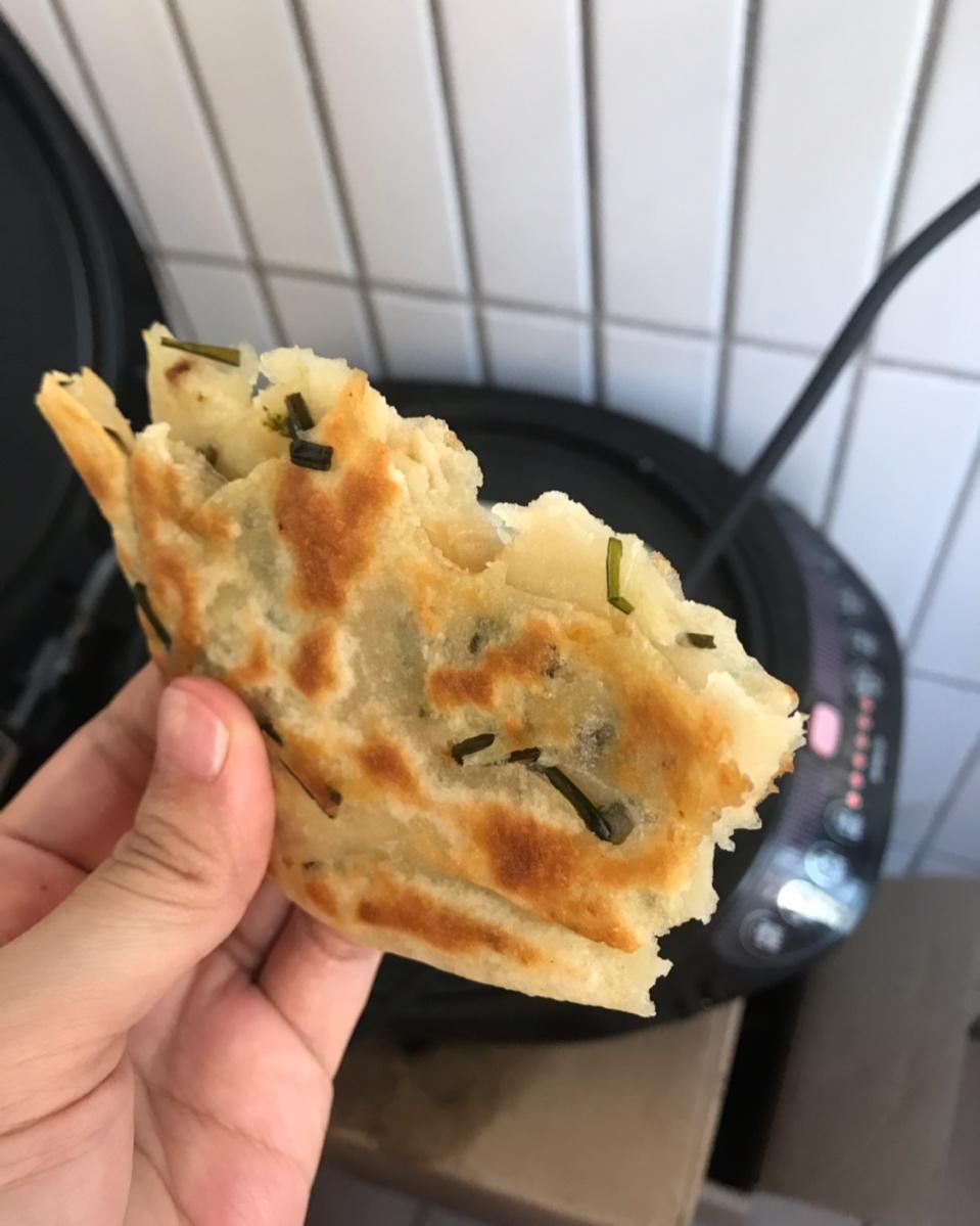 自制葱油饼