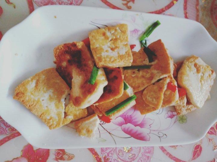香煎老豆腐