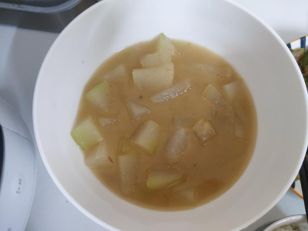 虾皮冬瓜汤