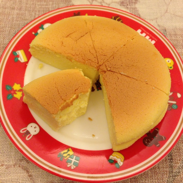 烫面轻乳酪蛋糕