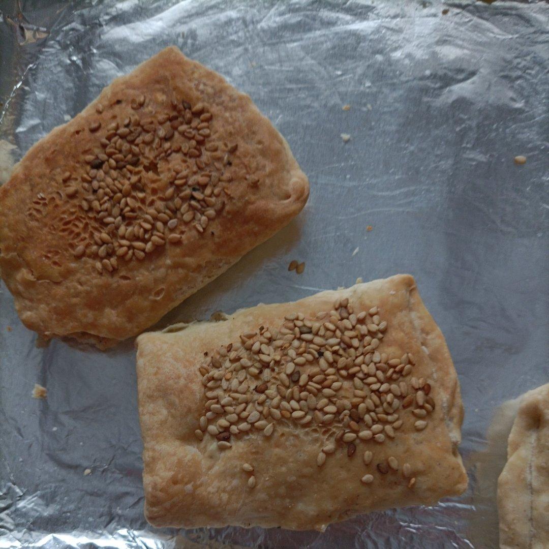 手把手教你做五香酥饼，层次分明酥掉渣