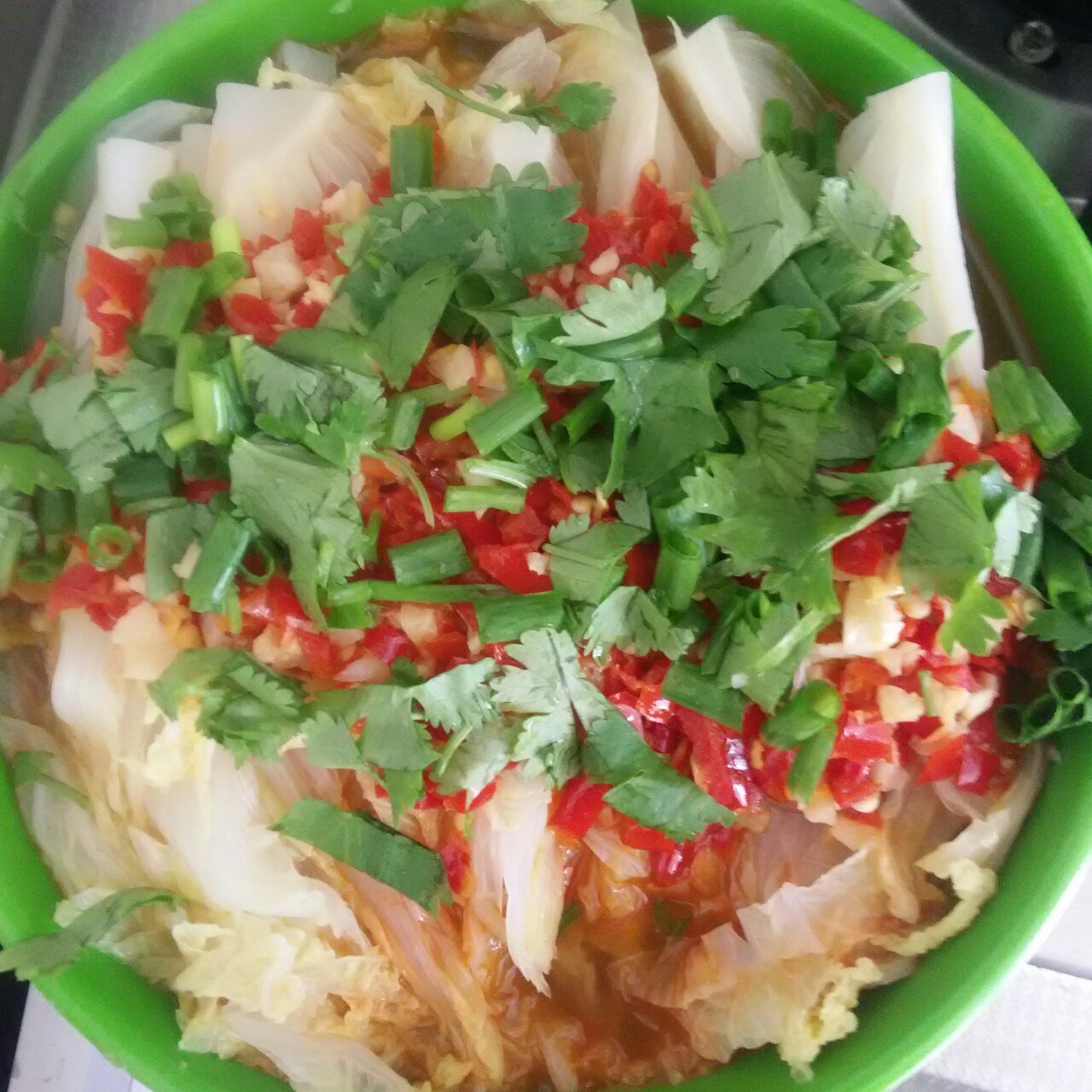 蒜蓉粉丝娃娃菜
