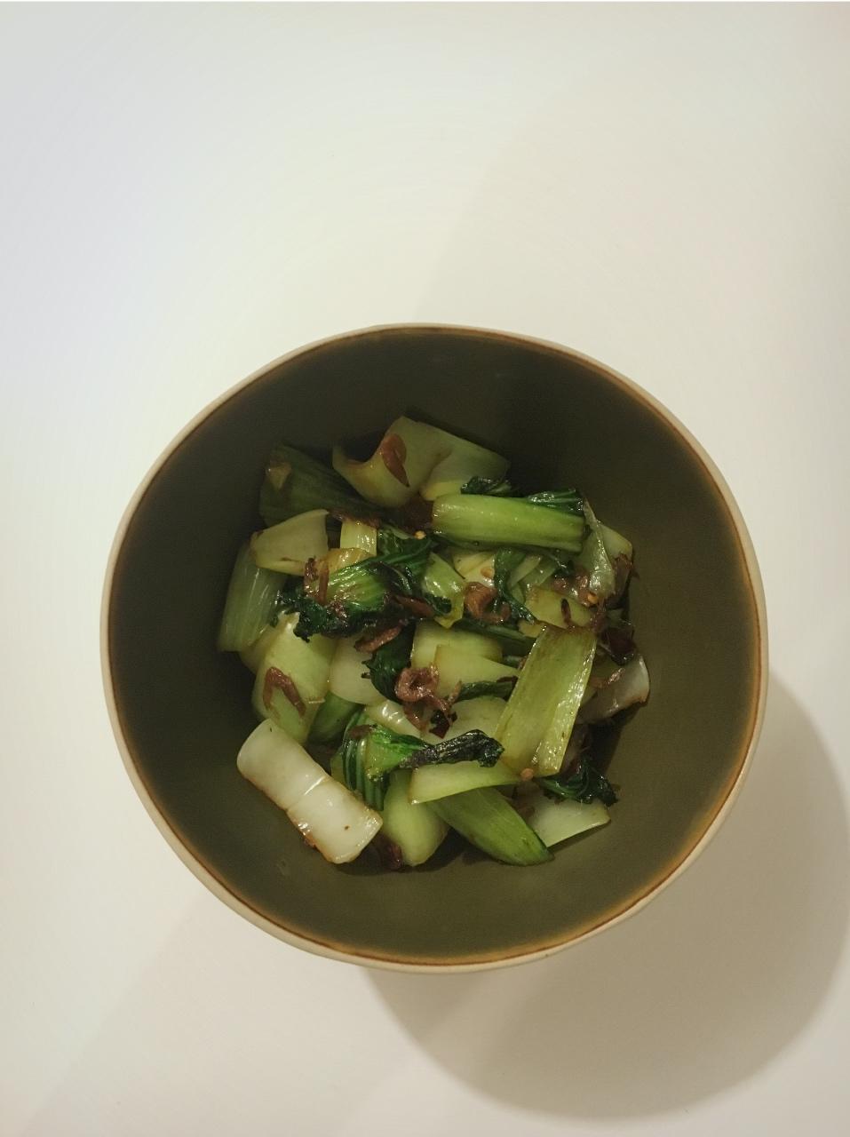 虾皮小油菜