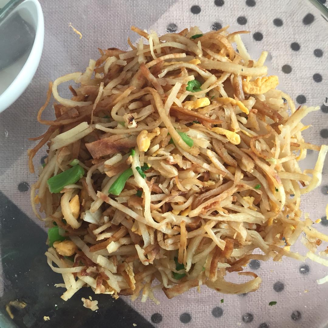 鸡蛋炒饼