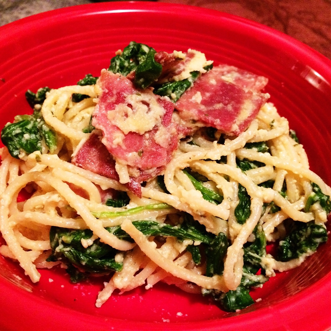 超简单的奶汁培根意面Carbonara