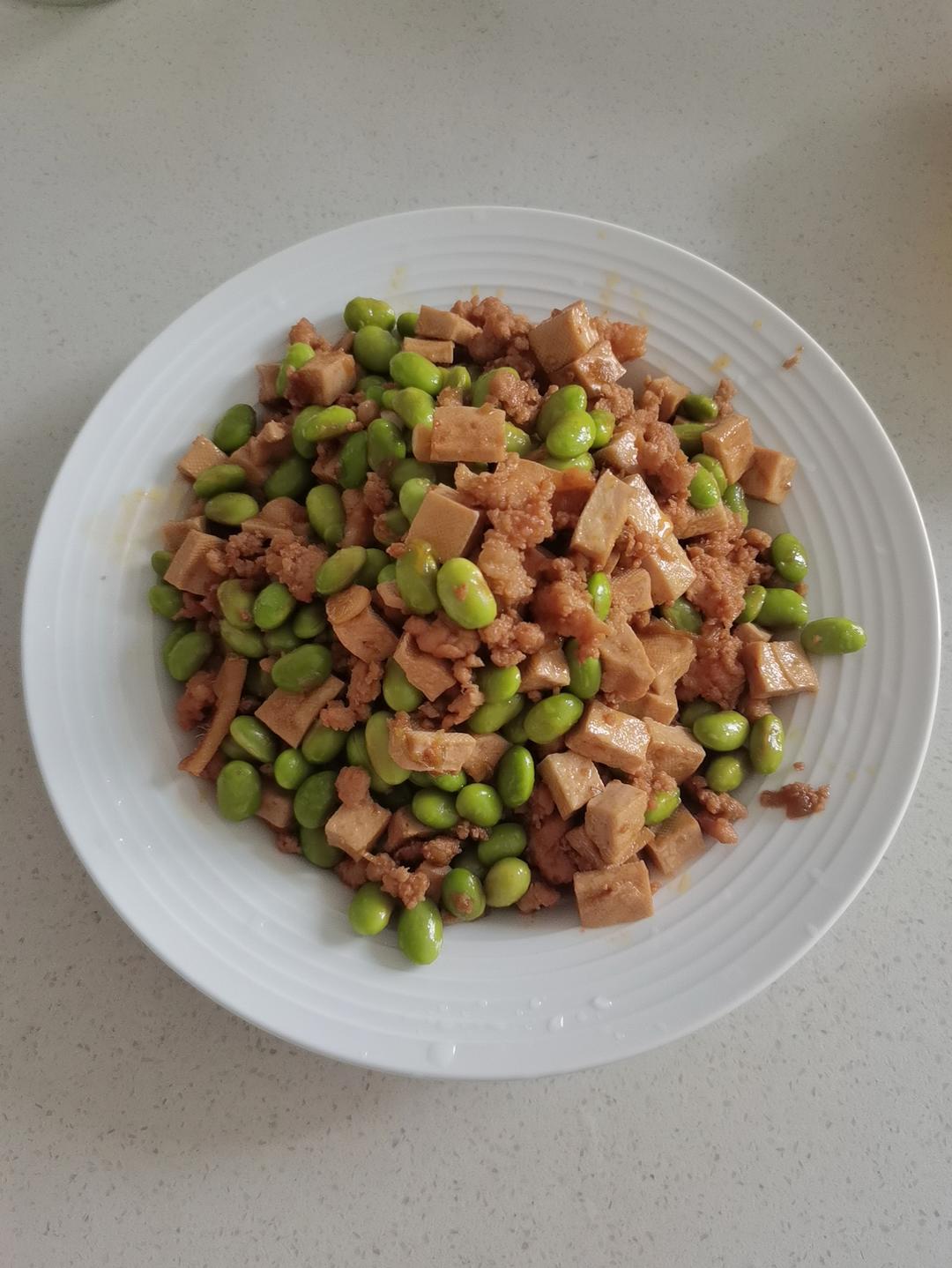 毛豆炒香干｜家常小炒