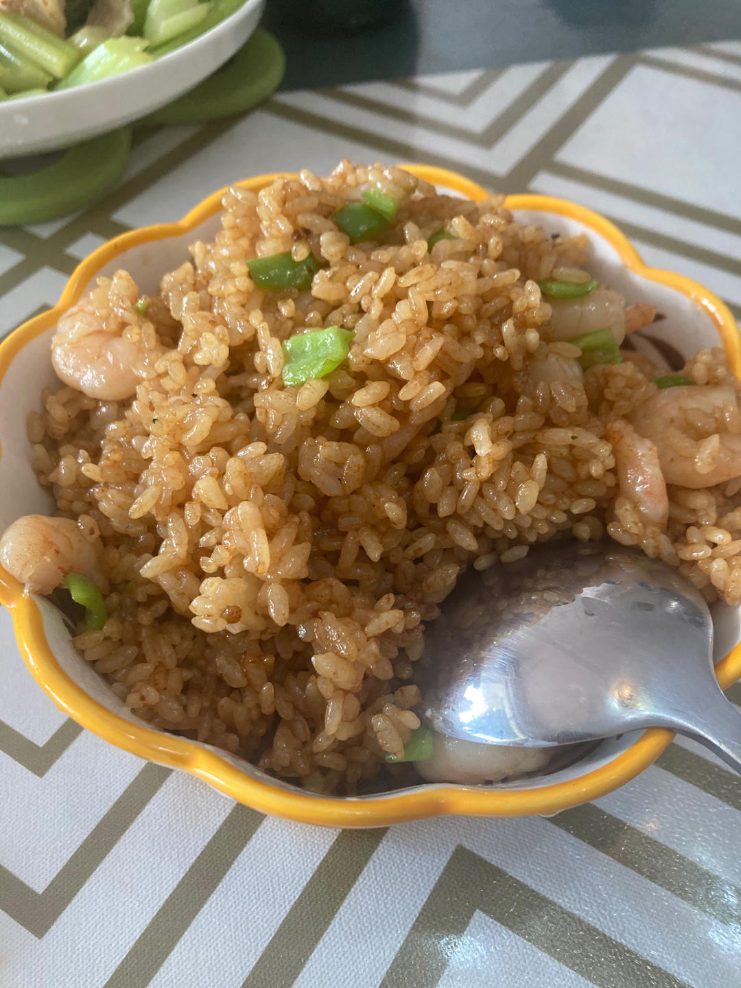 超级好吃的酱油火腿蛋炒饭！