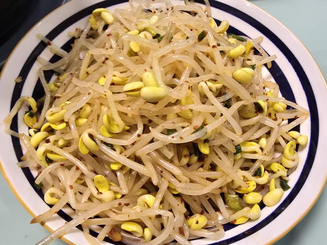韩式凉拌黄豆芽