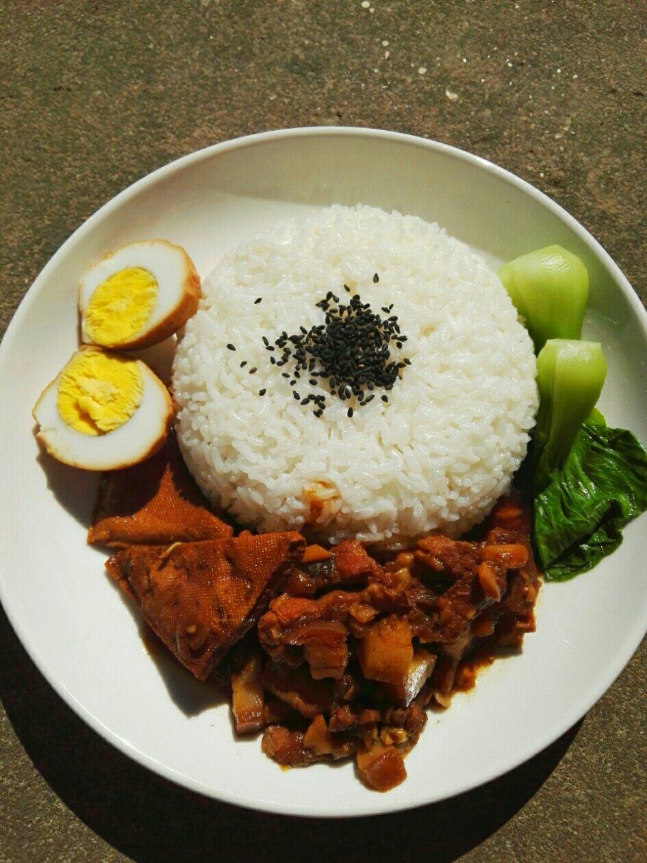 为有暗香来-做的台式卤肉饭