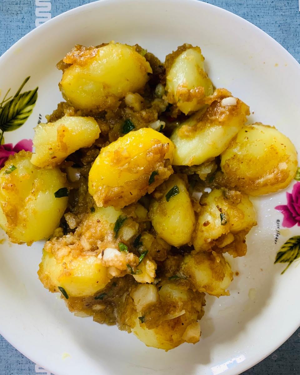 孜然香辣煎小土豆