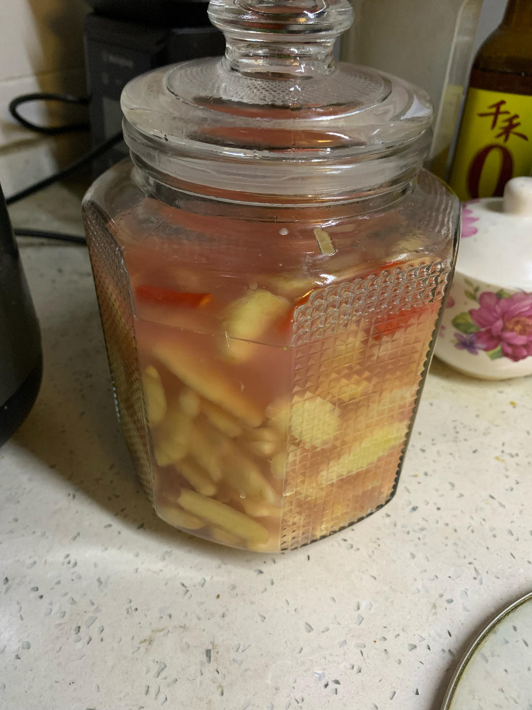 【紫苏糖醋泡仔姜】