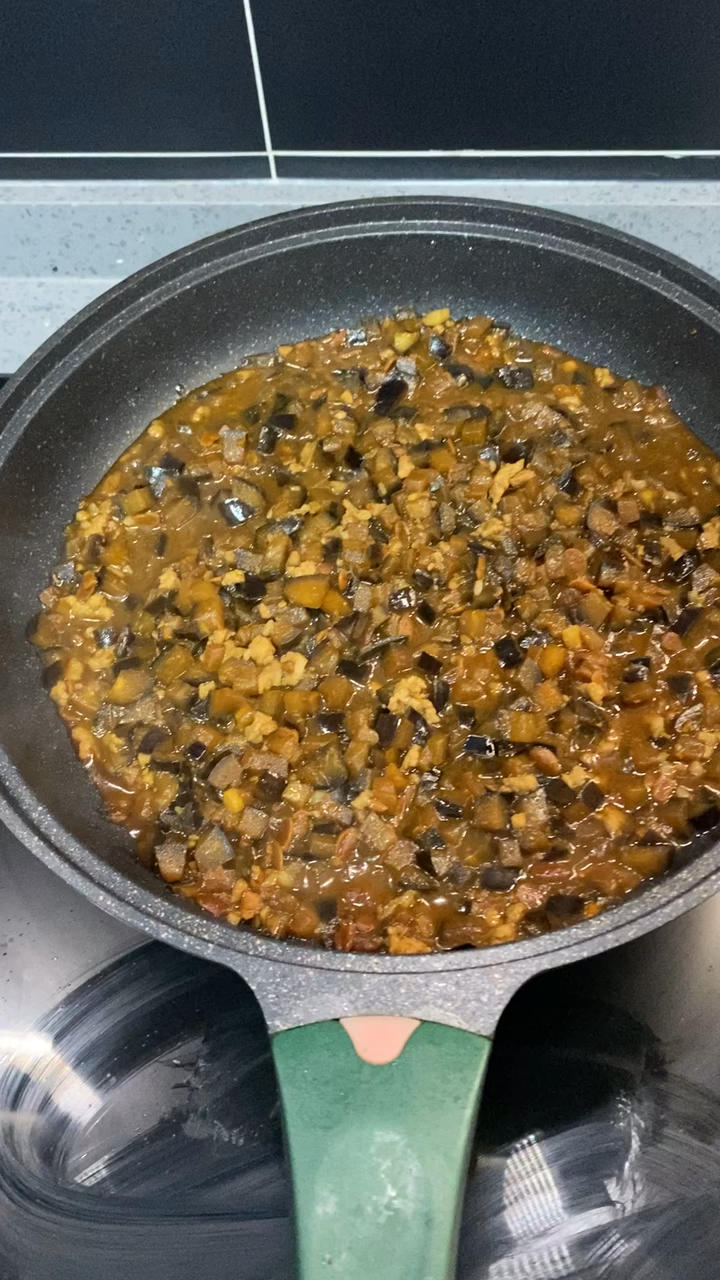 茄子肉沫炸酱面