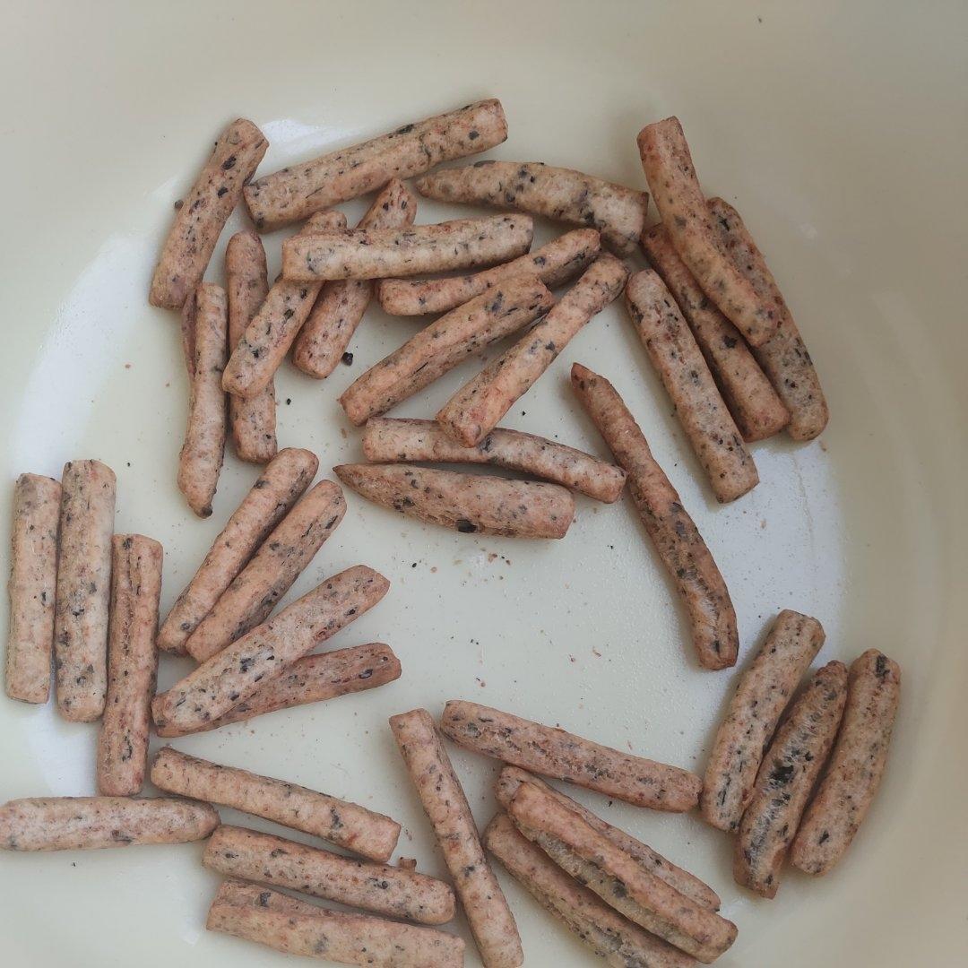 健康又补钙的小零食——海苔虾条