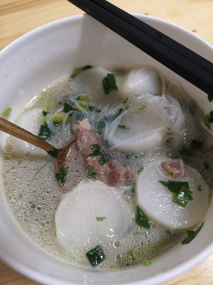 快速羊肉片汤