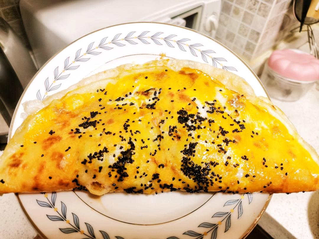 电饼铛自制煎饼果子（附薄脆方法）