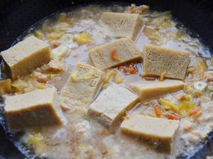 炖菜系 | 肉末冬菜炖冻豆腐的做法 步骤5