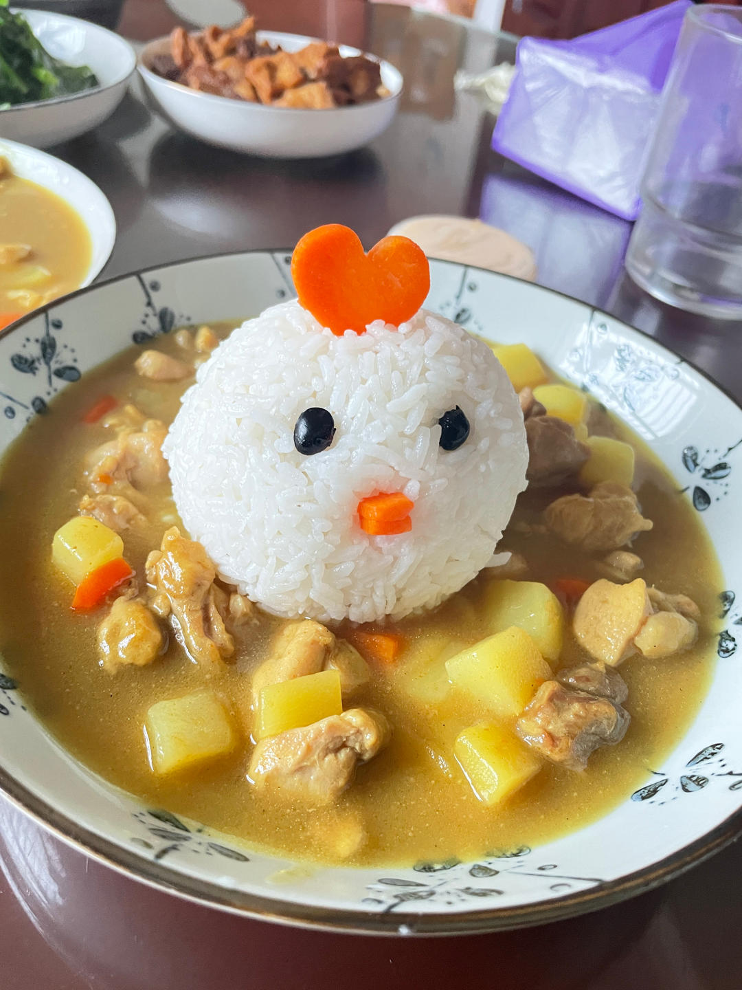 儿童节｜超可爱小鸡咖喱饭