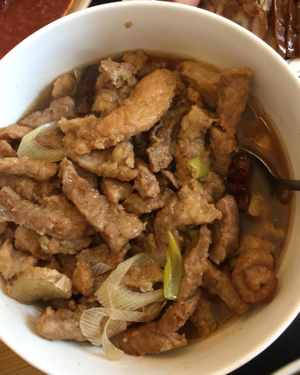 反正也得吃做的蒸小酥肉