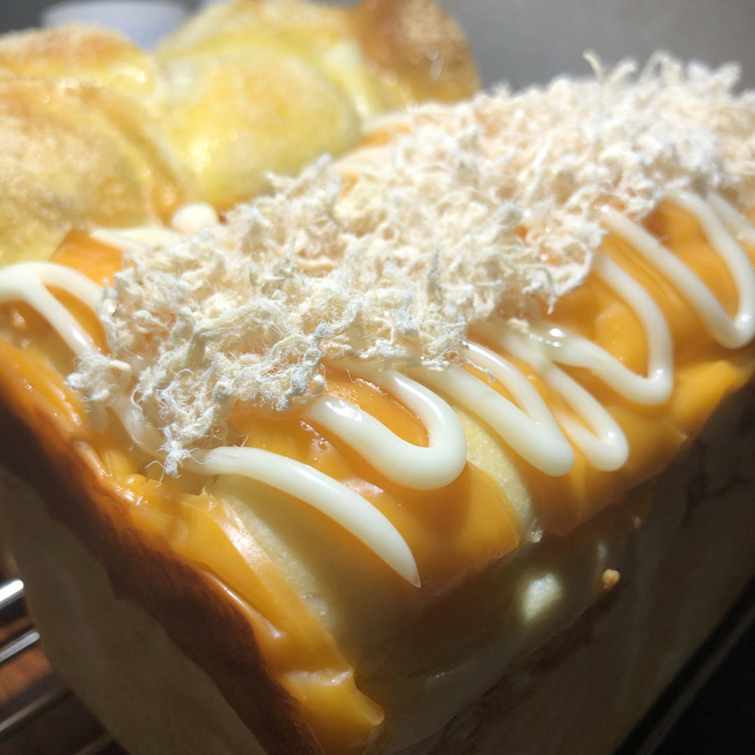 幸运芝士の肉松吐司