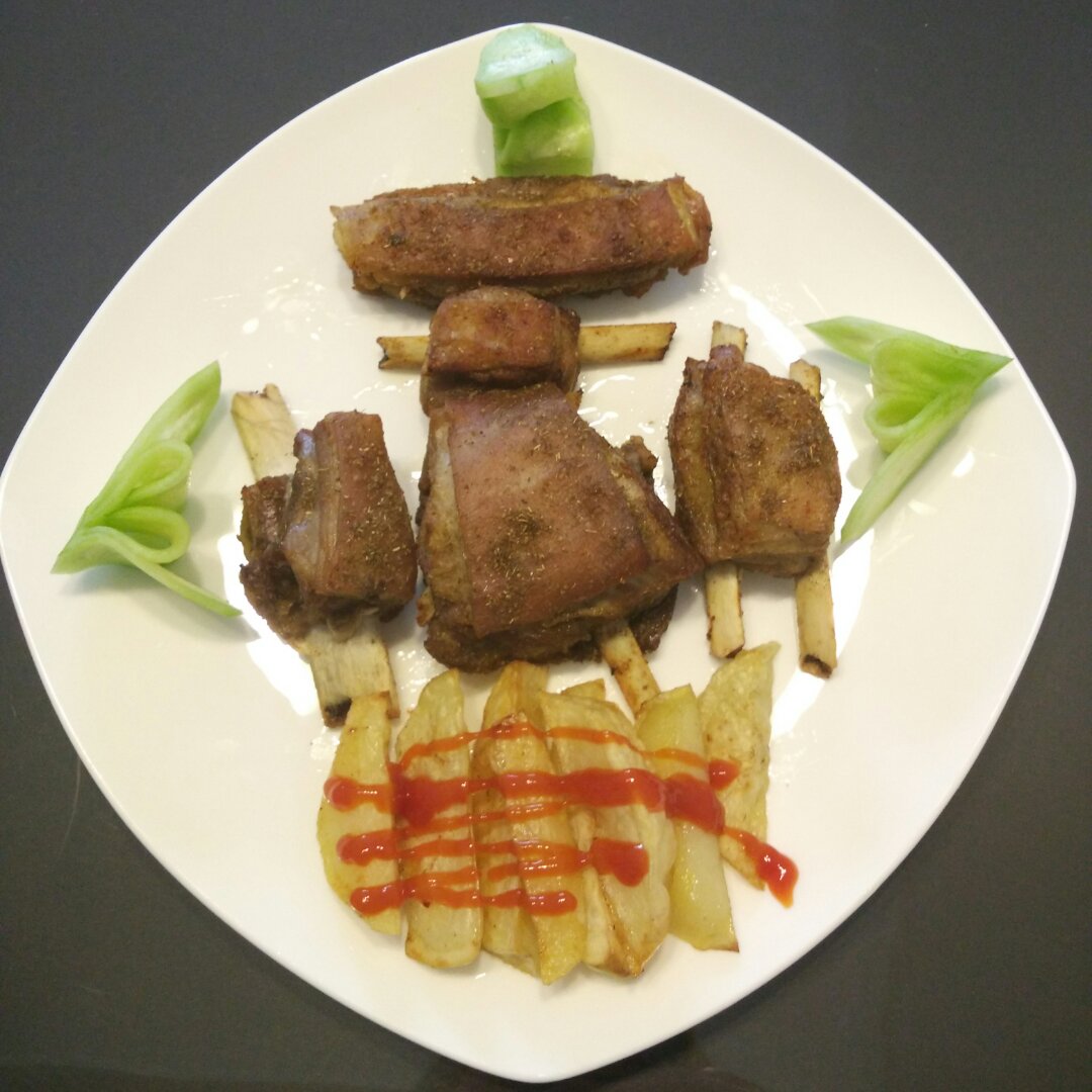 孜然烤羊排