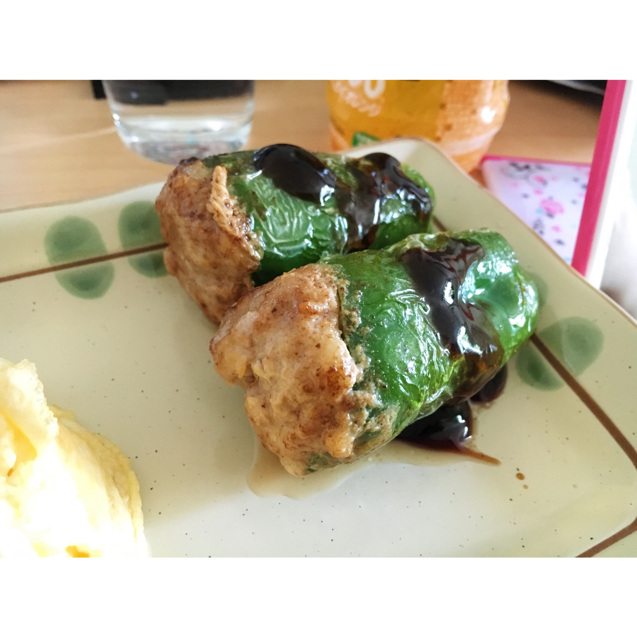 下饭菜肴--青椒酿肉