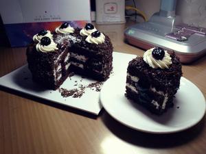 黑森林蛋糕（樱桃果酱戚风版）的做法 步骤15