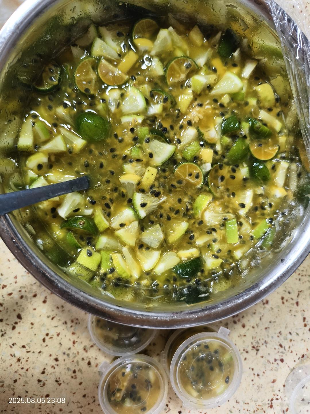 真的有变白的饮品！百香果柠檬茶夏天的快乐！（超简单）