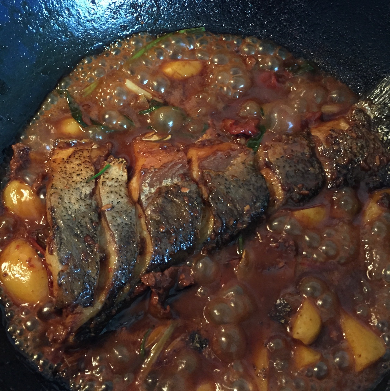 简单dё緈諨_q8mo做的双椒香煎鱼尾