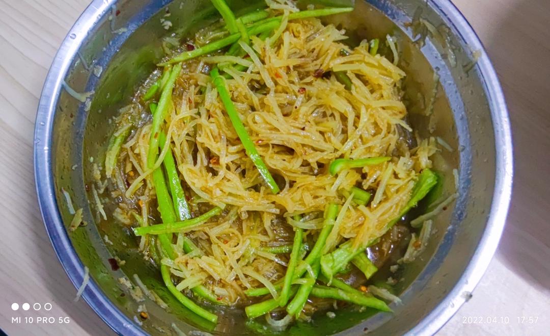 凉拌土豆丝
