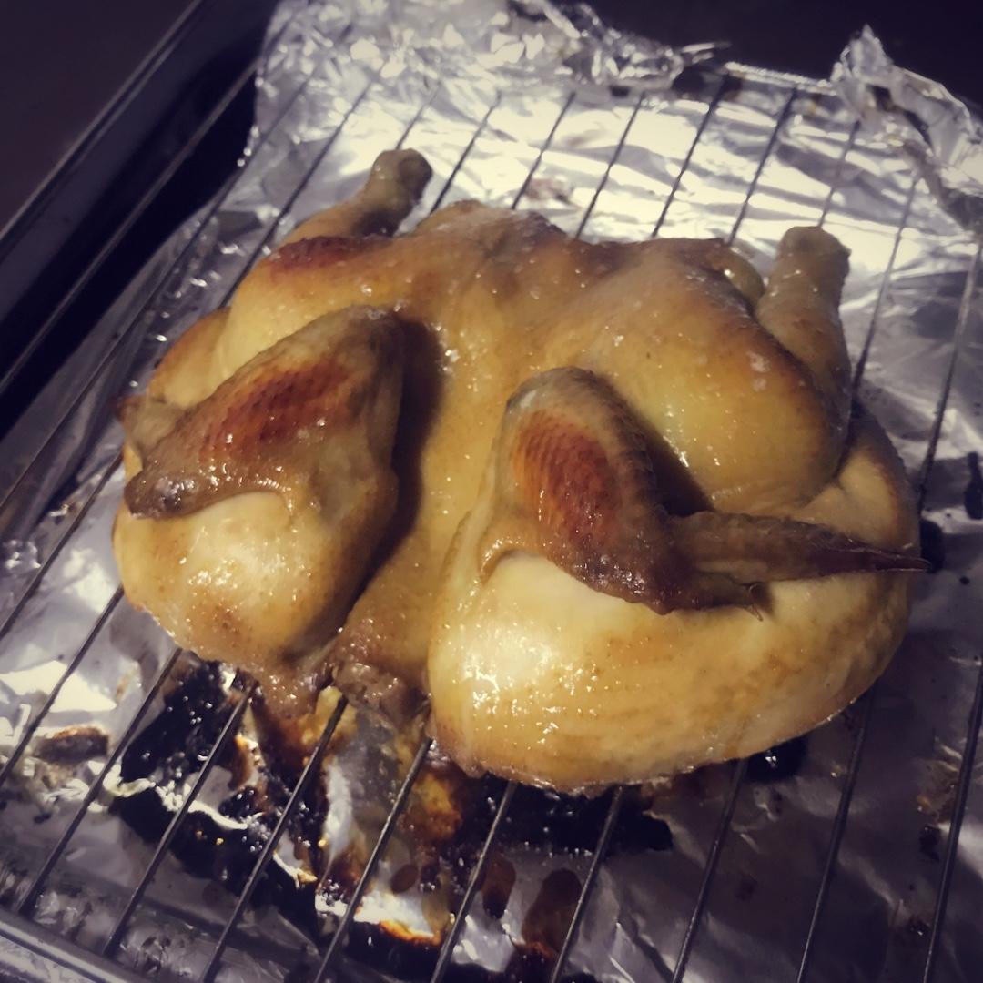 袋袋烤鸡--自制腌料+脆皮秘籍