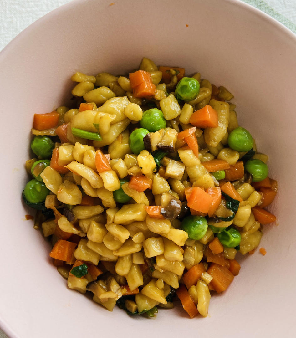 素炒疙瘩(一人份)