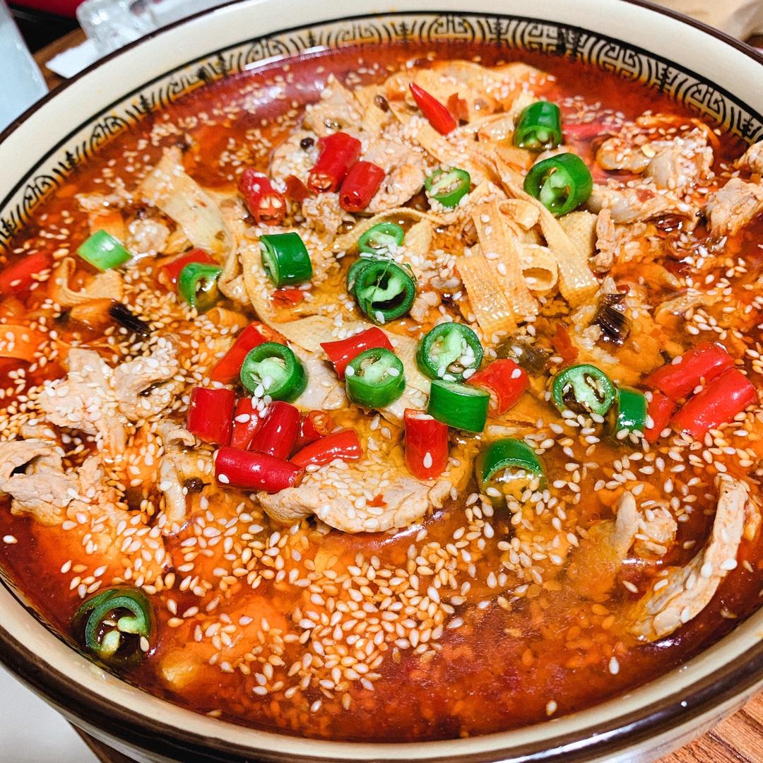 水煮肉片（吃不够的下饭菜）